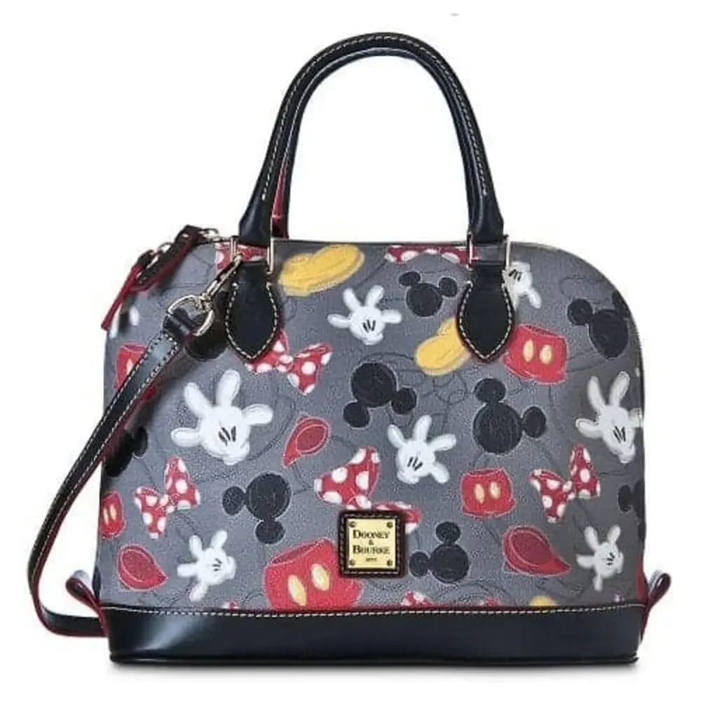 Dooney & Clearance Bourke Mickey Ears Disney Parks Satchel Hand Bag Size